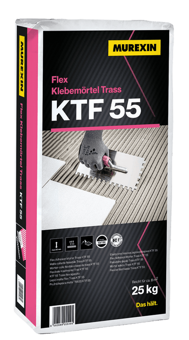 FLEX KLEBEMÖRTEL TRASS KTF 55 Murexin-xl