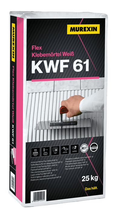 FLEX KLEBEMÖRTEL WEISS KWF 61 Murexin-xl