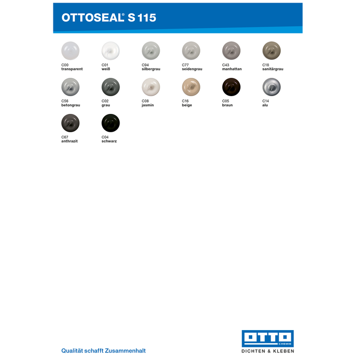 OTTOSEAL S115 Das Bau Silikon Otto Chemie