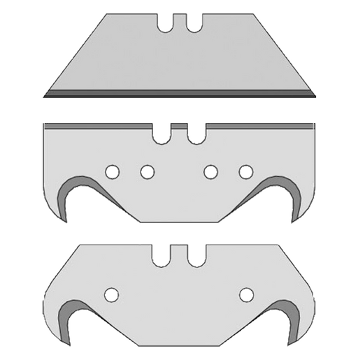 Hakenklinge standardqualität 0,63 mm Murexin-xl